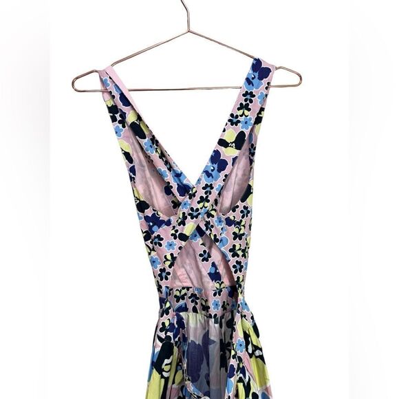 NEW Alexandra Miro Mimi Floral Cotton Maxi Dress Small - Picture 7 of 12